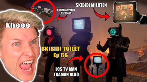 Reacciono A SKIBIDI TOILET 66 Los TVman Guardan SECRETO Aparicion