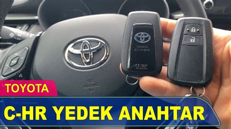 TOYOTA CHR YEDEK ANAHTAR Ve KODLAMA PROGRAMLAMA YouTube