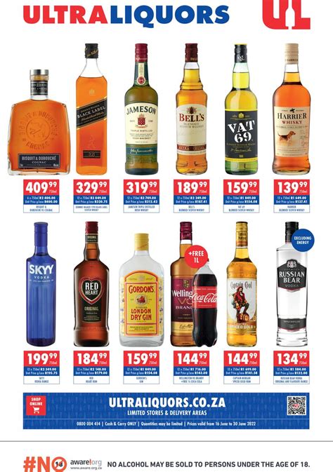 Ultra Liquors Specials 16 June 30 June 2022 M Guzzle Co Za