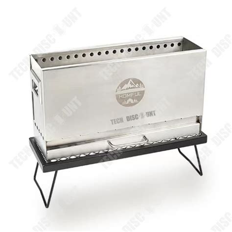 Td Grille De Barbecue En Acier Inoxydable Pour Camping En Plein Air