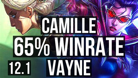 Camille Vs Vayne Top Winrate Godlike Kr Master