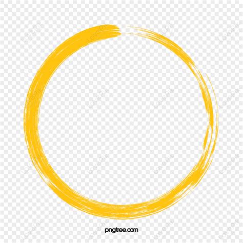 Sombreado De Fondo De C Rculo Amarillo Encerrar Yellow Circle Png