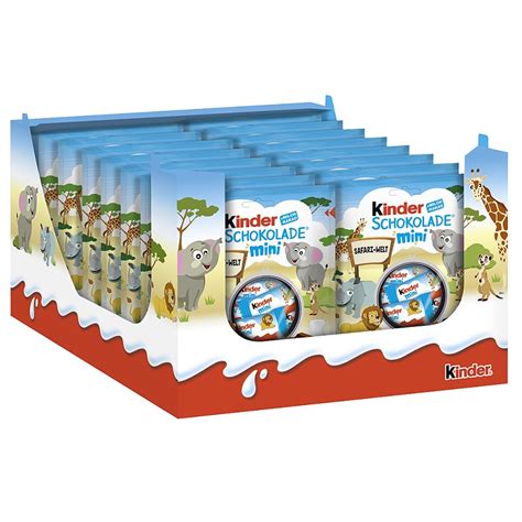 Ferrero Kinder Schokolade Minis 16x 120g Zoells Automaten Und Zubehör