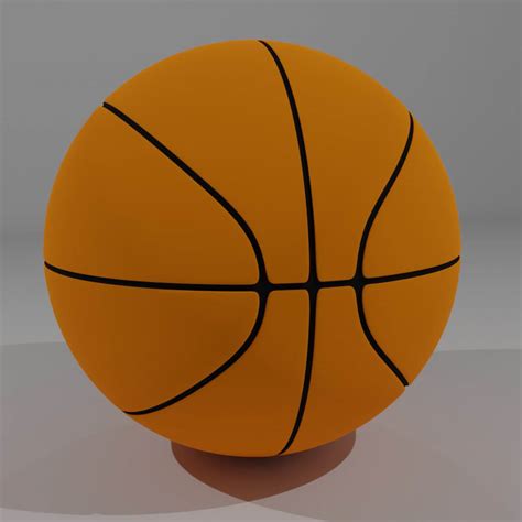 Basketball Ball Free 3d Model By Edwin Polanco