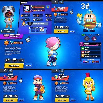 Contas Brawl Stars Brawlers Picos Brawl Stars Ggmax