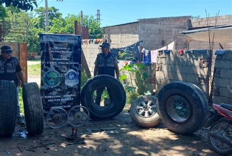 Incautan Cubiertas Herramientas Y Una Moto Con Pedido De Secuestro