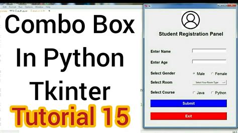 Create Text Combobox And Listbox In Python Tkinter Youtube Hot Sex