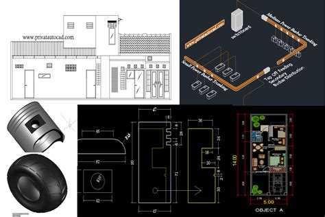 Detail Contoh Gambar 3d Autocad Koleksi Nomer 49