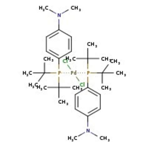 Bis Di Tert Butyl4 Dimethylaminophenylphosphine Dichloropalladium 95