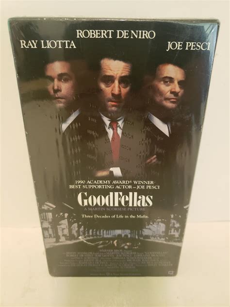 Goodfellas Vhs 1990 For Sale