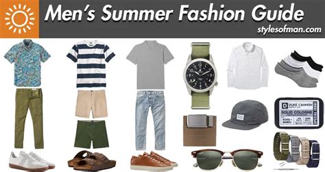 Men's Summer Fashion: 2022 Style Trends • Styles of Man