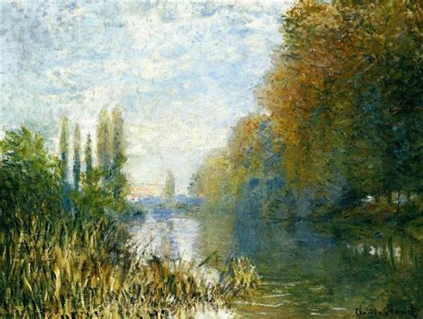 The Banks of The Seine in Autumn, 1876 - Claude Monet - WikiArt.org