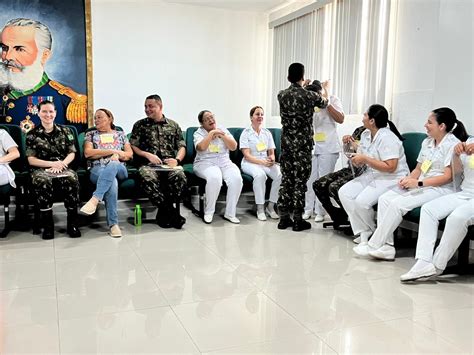 Hospital De Guarnição De Porto Velho Promove Dinâmica Entre Militares