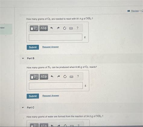 Solved How Many Grams Of C Are Required To React With Chegg