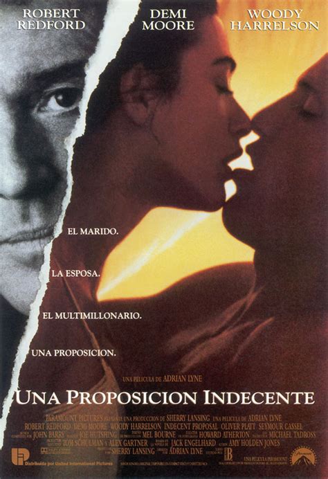 M G Cine Carteles De Pel Culas Una Proposicion Indecente