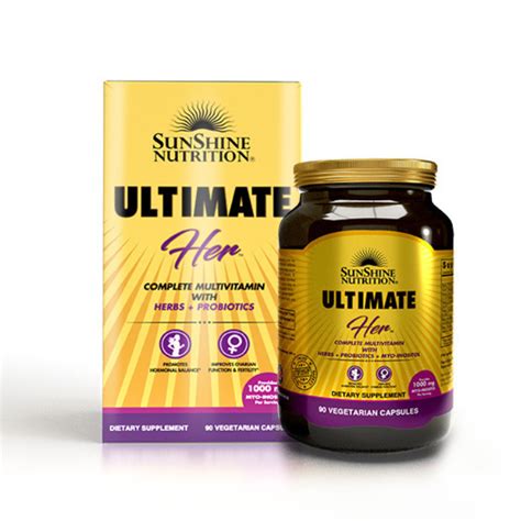 Buy Sunshine Nutrition Ultimate Her Multivitamin Capsule 90's online at ...
