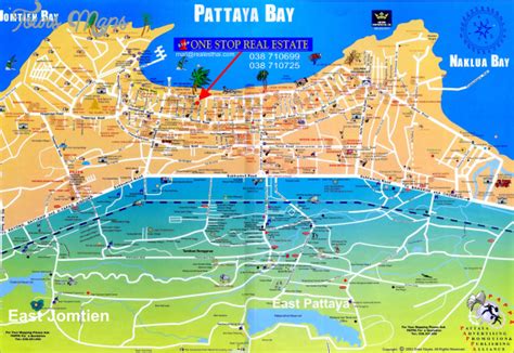 Pattaya Thailand Map Location - ToursMaps.com