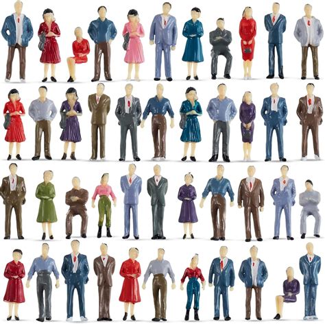 Namalu Mini Figuras De Personas Pintadas A Escala Modelos De