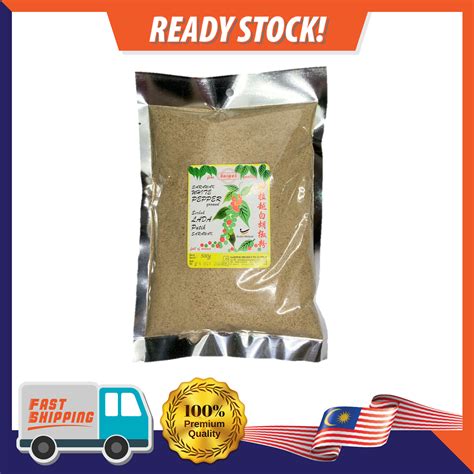 Sarper G Pure Sarawak White Pepper Powder Serbuk Lada Putih