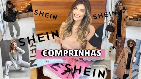 COMPRINHAS SHEIN INVERNO Sobretudo SHEIN Look De Inverno Vale A Pena