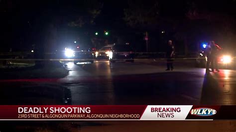 Lmpd Man Dead After Shooting In Algonquin Neighborhood