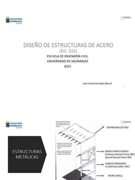 Diseño En Acero 1 Estructuración Pdf Pandeo Viga Estructura