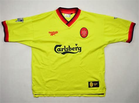 1997 99 Liverpool Redknapp Shirt 4244 Football Soccer Premier