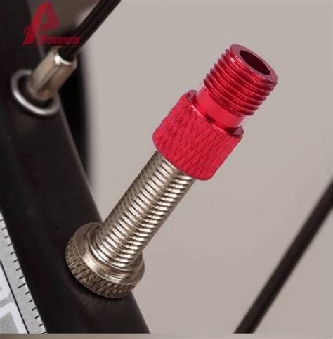 Pcs Presta To Schrader Valve Adapters Pump Connector For Bicycles