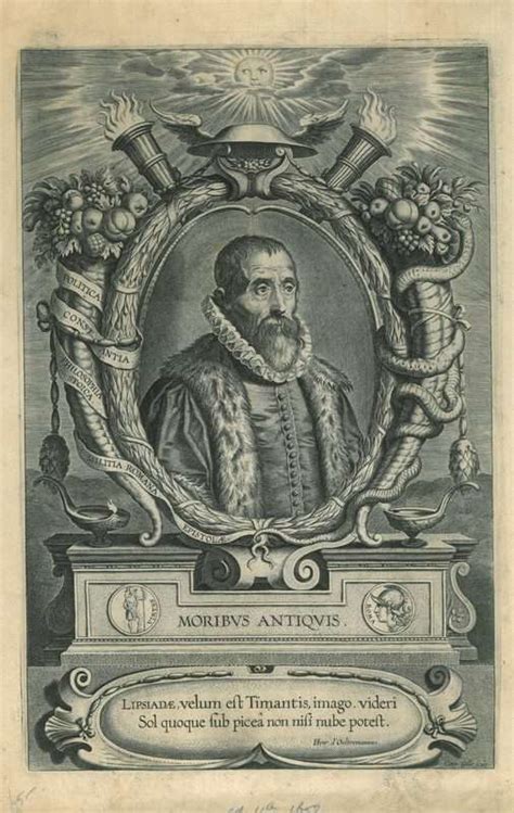 Portrait of Justus Lipsius (1547 - 1606) - The Online Portrait Gallery