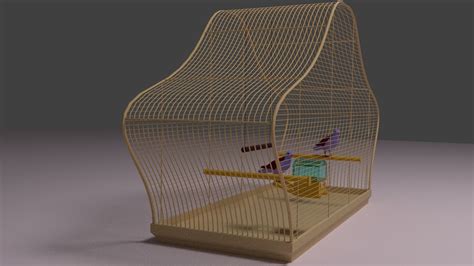 The Birdcage Bird Cage Free 3d Model Cgtrader