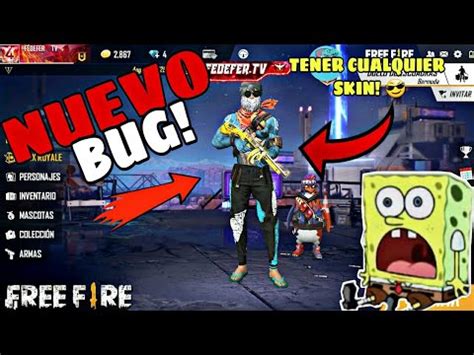 TRUCO EPICO PARA TENER TODAS LAS SKINS EN FREEFIRE BUG 2020 FEDEFER