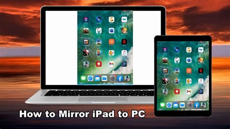 How To Mirror Ipad To Pc Ipados Supported Youtube