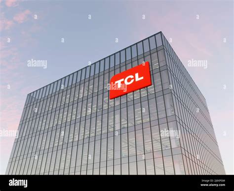 Huizhou China May 2 2022 Editorial Use Only 3D CGI TCL Technology