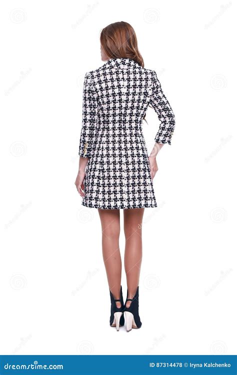 Beautiful Glamour Woman Dark Brunette Hair Wear Dress Stock Photo Image Of Makeup Face