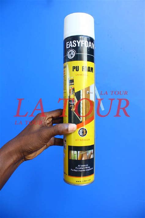 MOUSSE POLYURETHANE PISTOLABLE EASY FOAM 750ML BLANC