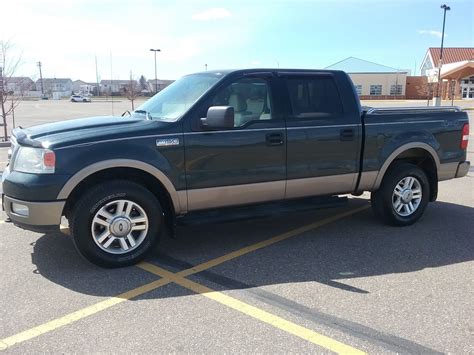 Used 2004 Ford F 150 Supercrew 4x4 Lariat Green 301304 Km For Sale