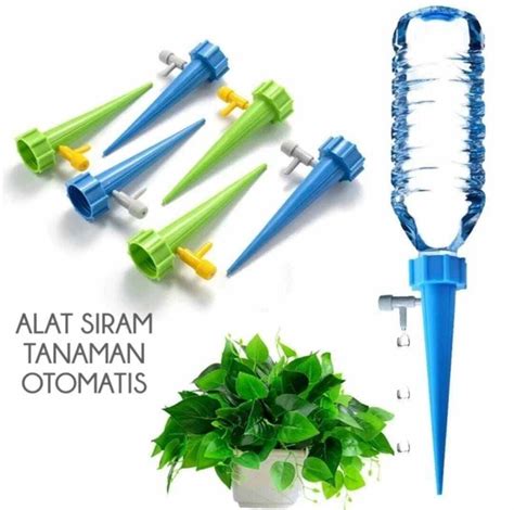 Alat Siram Tanaman Otomatis Air Drip Tetes Pot Bunga Sprinkler Botol