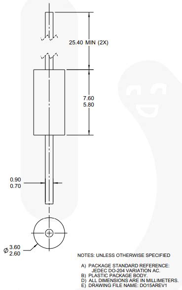 1N5399 Rectifier Diode: Pinout, Datasheet, and Specifications