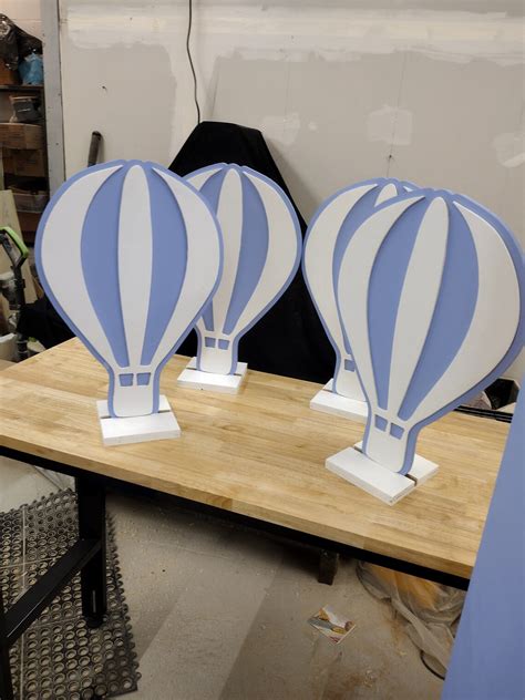 Hot Air Balloon Centerpieces Hot Air Balloon Baby Shower Etsy