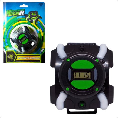 Rel Gio Ben Luz E Som Omnitrix Infantil Aliens Divertido