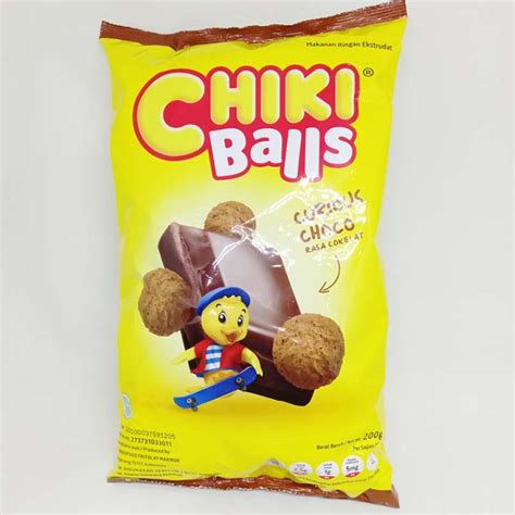 Chiki Balls Curious Choco 200 Gram Snack Lazada Indonesia