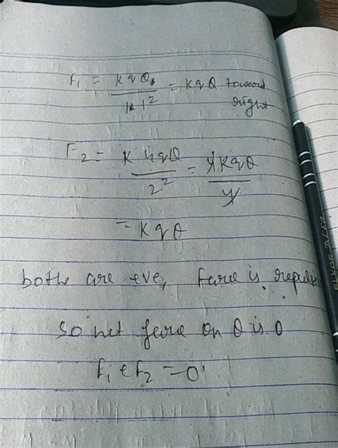 Two Charged Particles Q And 4q Are Kept Di Of Electric Charge Coulomb