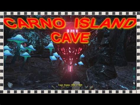 Ark Survival Evolved De Carno Island Cave Youtube