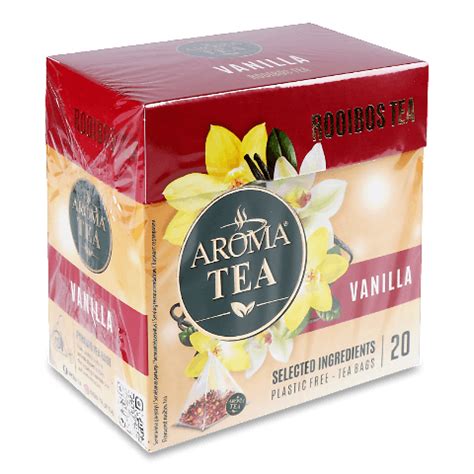 Чай Aroma Tea Ройбуш з ваніллю 20*1,75г/у – онлайн-супермаркет «Сільпо»