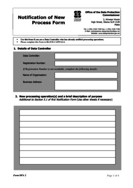 Fillable Online Idpc Gov New Processes Form Idpc Gov Fax Email Print