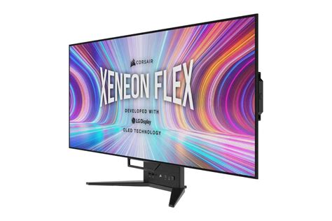 Corsair【xeneon Flex 45wqhd240】湾曲率800rまで曲げられるフレキシブルパネルを採用した45型有機elゲーミング