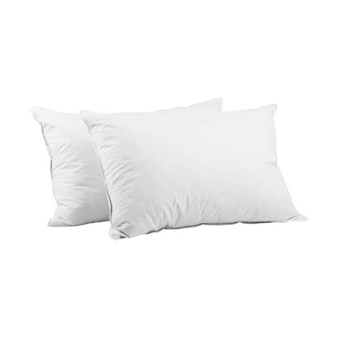 Giselle Pillow Duck Down Feather Pillows Twin Pack Coles Best Buys