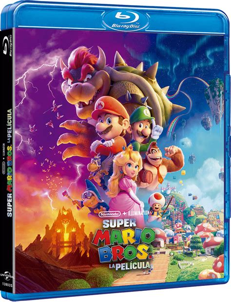 Super Mario Bros La Pel Cula Blu Ray