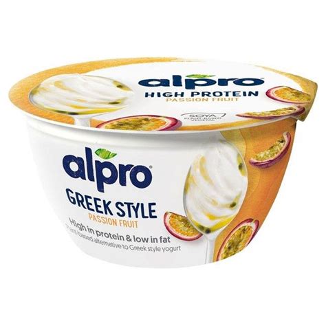 Alpro Greek Style Passionfruit Yogurt Alternative 150g The Vegan Kind