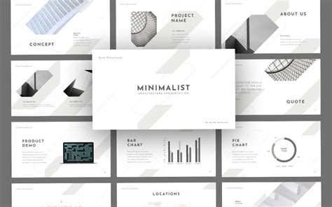 Archy Minimalist Architecture PowerPoint Template